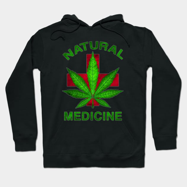 Natural Medicine Hoodie by Mr.FansArt